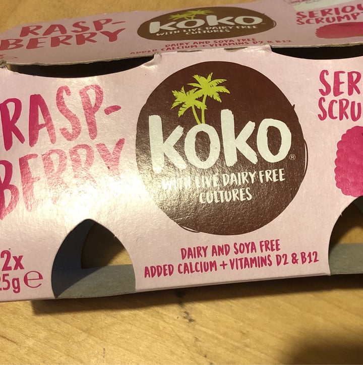 review photo of Koko Dairy Free Koko Raspberry Yogurt Alternative shared by @auroal on 20 Dec 2021 - review