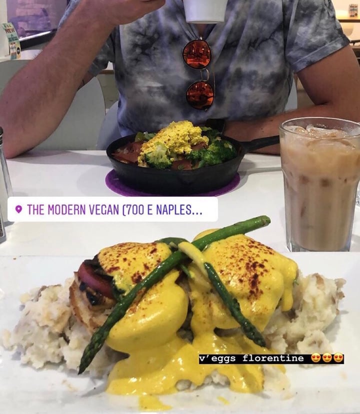 photo of The Modern Vegan Vegg’s Florentine shared by @caityducham on  23 Dec 2019 - review