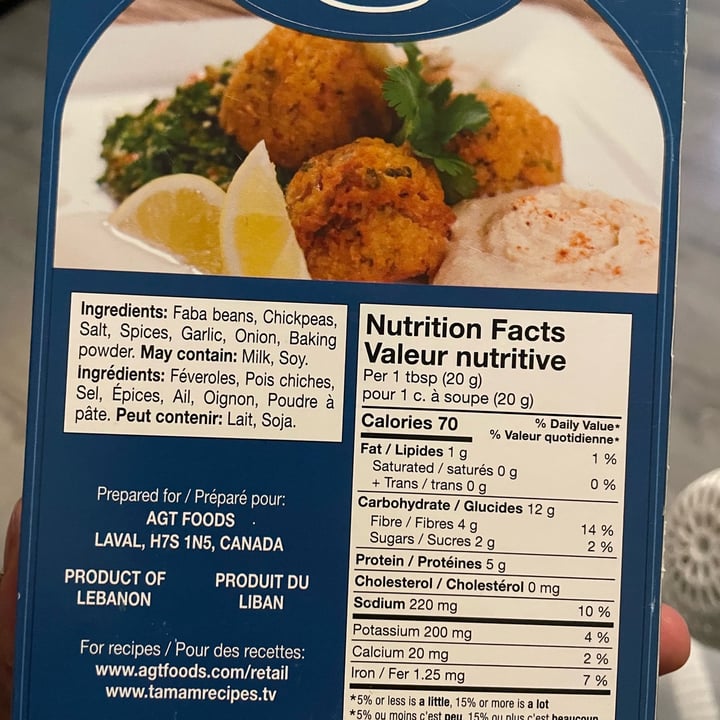 review photo of Tamam Falafel Mix shared by @tara85 on 24 Aug 2022 - review