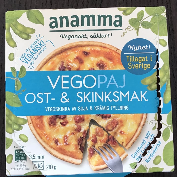 photo of anamma Vegopaj Ost- & Skinksmak shared by @elisapedicone on  09 Apr 2022 - review