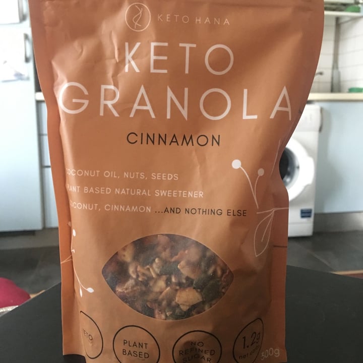 photo of Keto hana KETO GRANOLA cinnamon shared by @mangoshake on  09 Jul 2021 - review