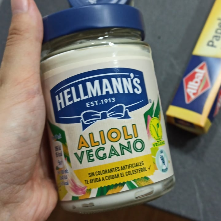photo of Hellmann’s Alioli vegano shared by @arantzagates on  19 Sep 2021 - review
