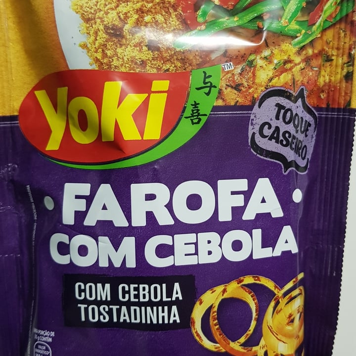 photo of Yoki Farofa com cebola shared by @andriza on  11 May 2022 - review