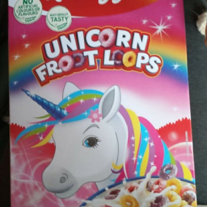 review photo of Kellogg Unicorn Froot Loops shared by @melisbee on 27 Aug 2021 - review