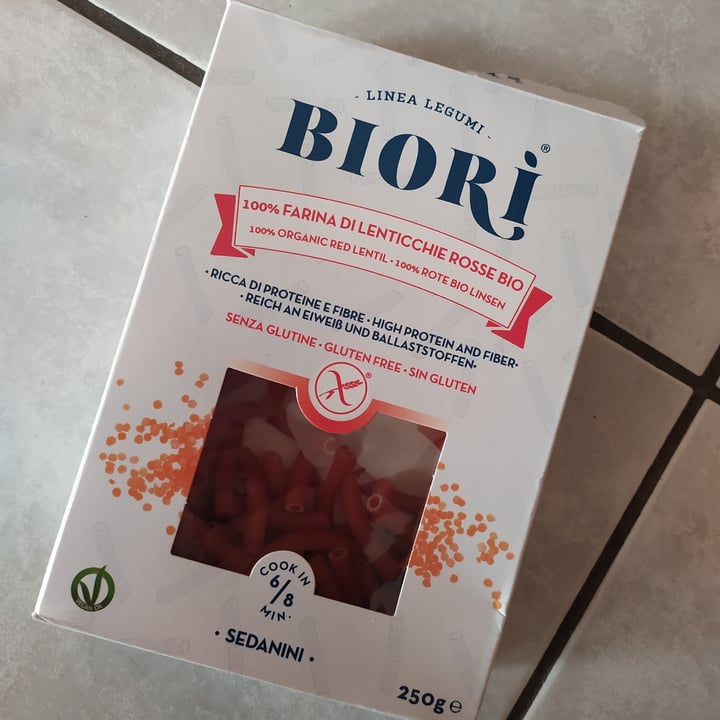 photo of Biori Biori' Sedanini di Lenticchie Rosse Bio shared by @laragazzadeltardis on  31 Mar 2022 - review