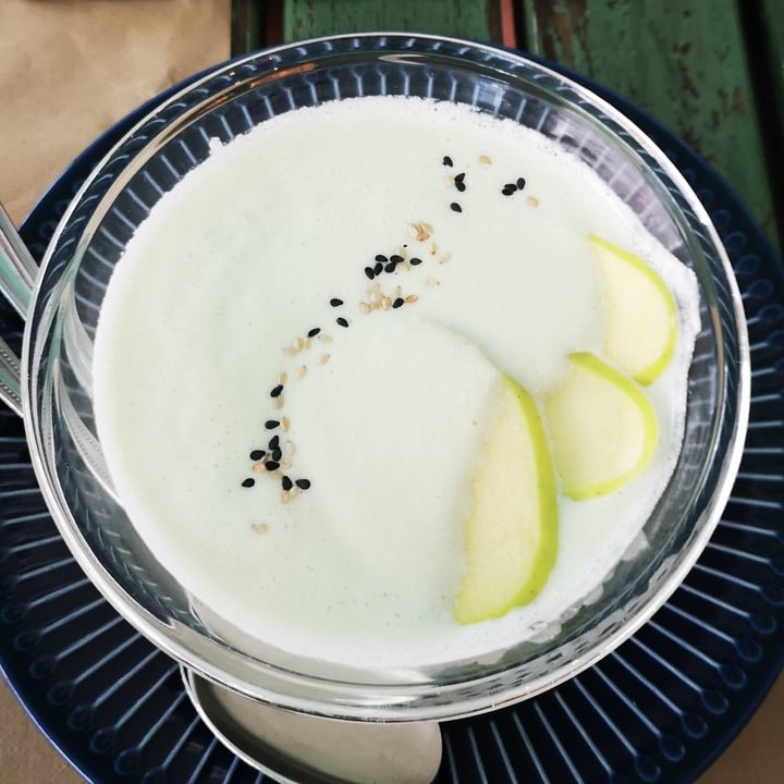 photo of La Libélula Vegan Café Ajo blanco De Melón shared by @sirenatoast on  21 Jul 2020 - review