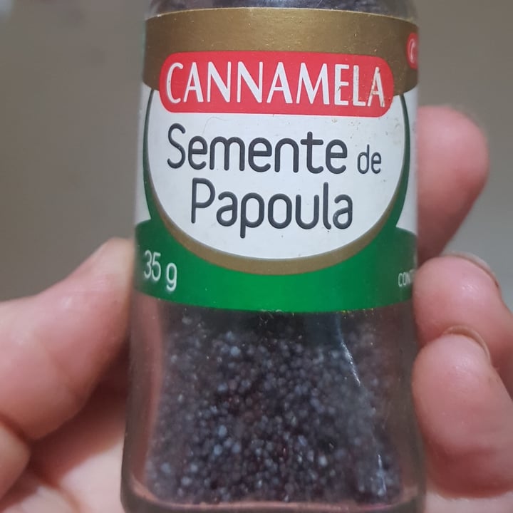 photo of Cannamela Semente de Papoula shared by @sergiocorreia on  14 Jul 2021 - review