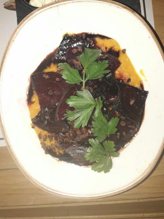 Photo of the dish “Remolacha Asada”
