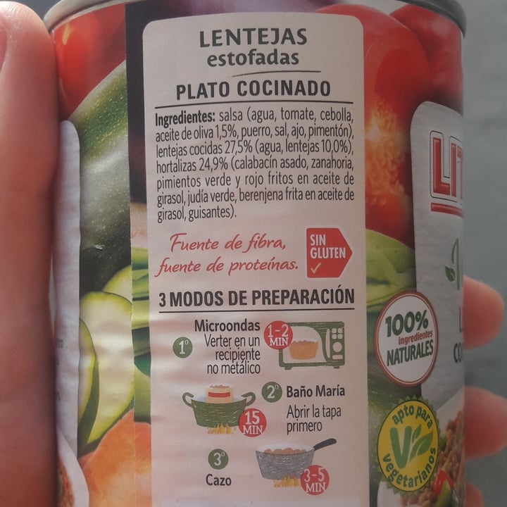 photo of Litoral Lentejas Con Verduras shared by @mawrphee on  09 Feb 2022 - review