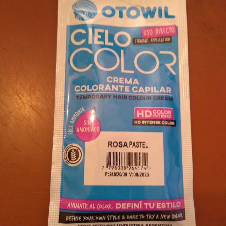 review photo of Otowil Tintura rosa pastel shared by @ideapilotofundacion on 10 Dec 2021 - review