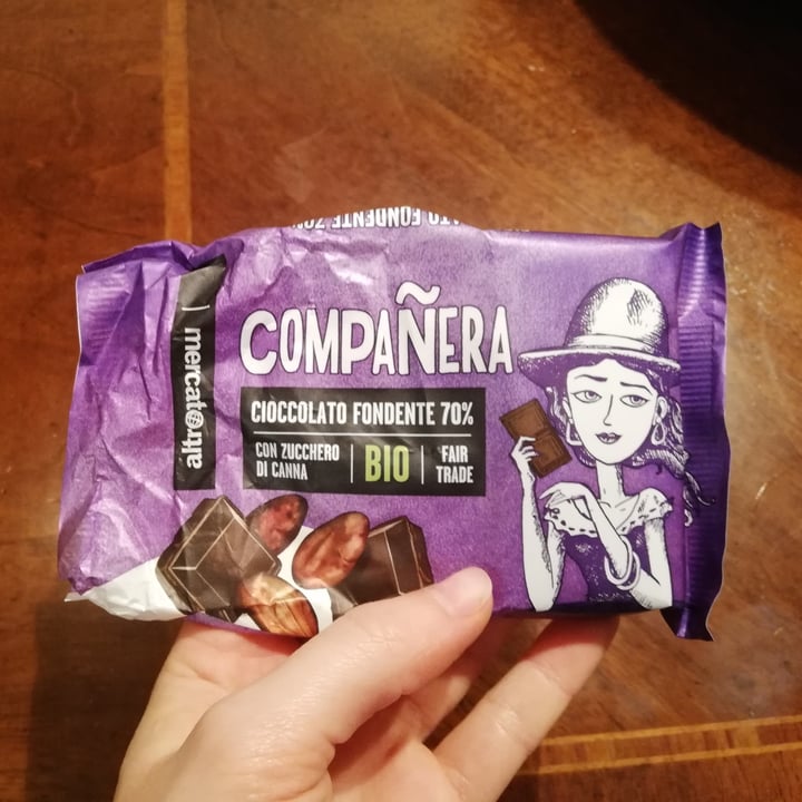 photo of Altro mercato Compañera Cioccolato fondente 70% shared by @nartima on  25 Feb 2022 - review