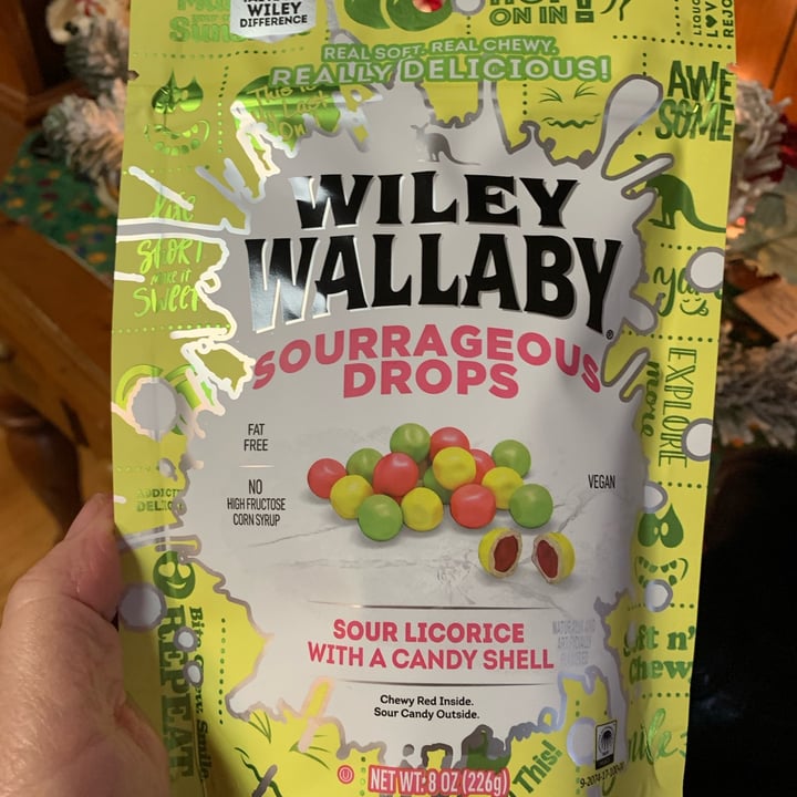 photo of Wiley Wallaby Sourrageous Drops shared by @onehungryvegan on  07 Dec 2021 - review