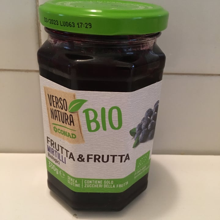 photo of Verso Natura Conad Veg Frutta e frutta mirtilli shared by @flavia9 on  13 Apr 2022 - review