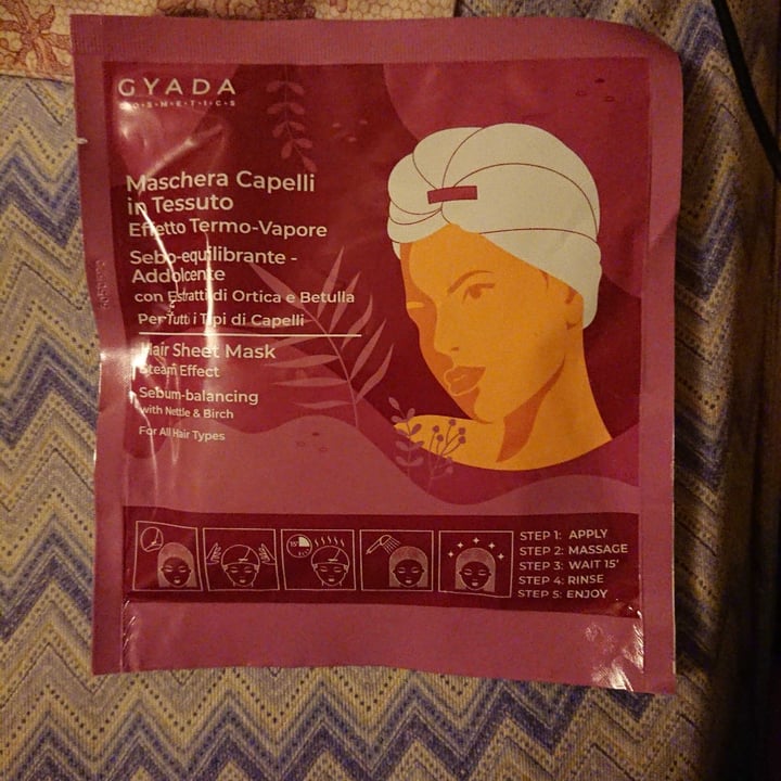 photo of Gyada Cosmetics Impacco In Tessuto Effetto Termo-vapore shared by @giulynerin on  24 Mar 2022 - review