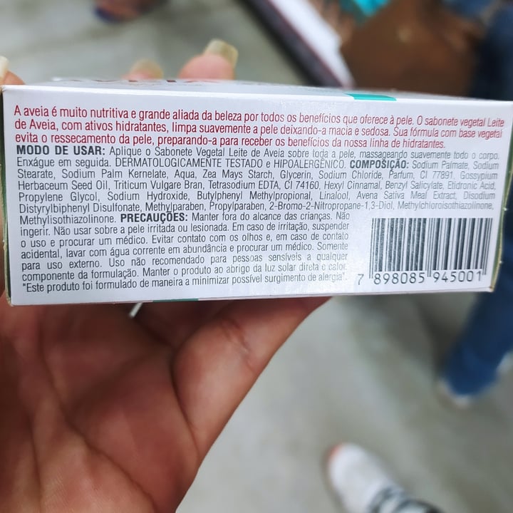 review photo of Davene Sabonete Leite De Aveia Classico shared by @adilavasconcelo on 21 Apr 2022 - review