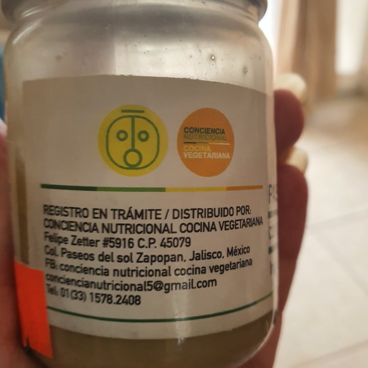 photo of Conciencia Nutricional Cocina Vegetariana Tahini Pasta De Semillas De Ajonjolí shared by @criparu on  23 Jun 2021 - review