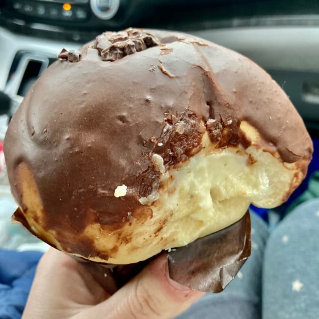 Photo of the dish “Boston Cream filled Brioche”