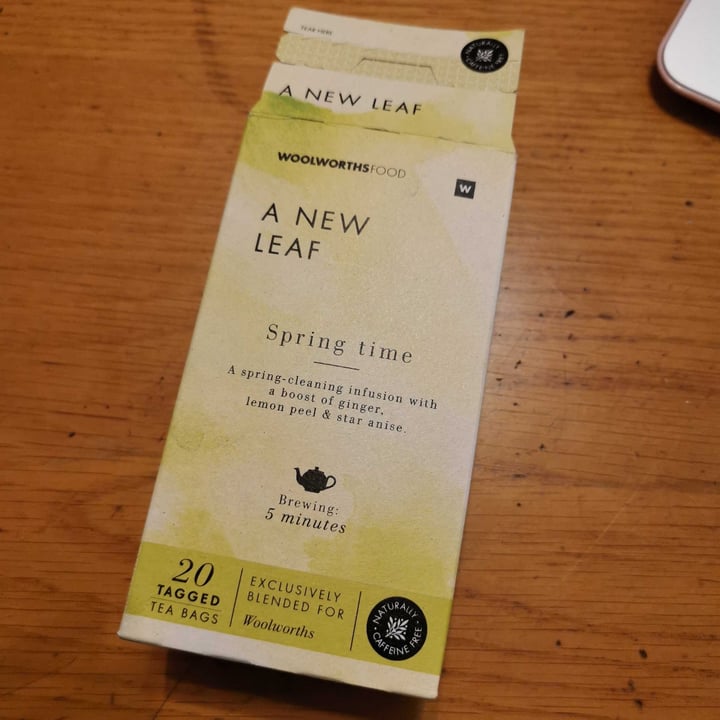photo of Woolworths Food A New Leaf shared by @nicolevd on  02 Jul 2020 - review
