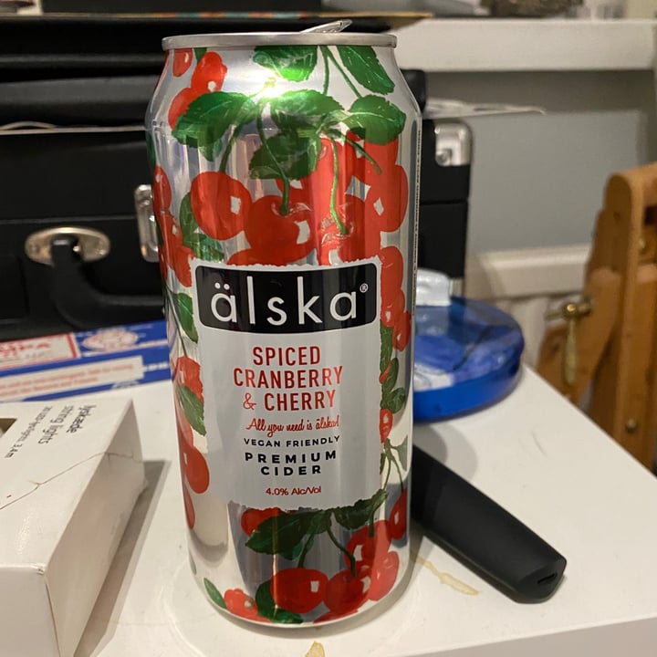 photo of älska Spiced cranberry & Cherry Cider shared by @megsaj on  22 Jan 2021 - review