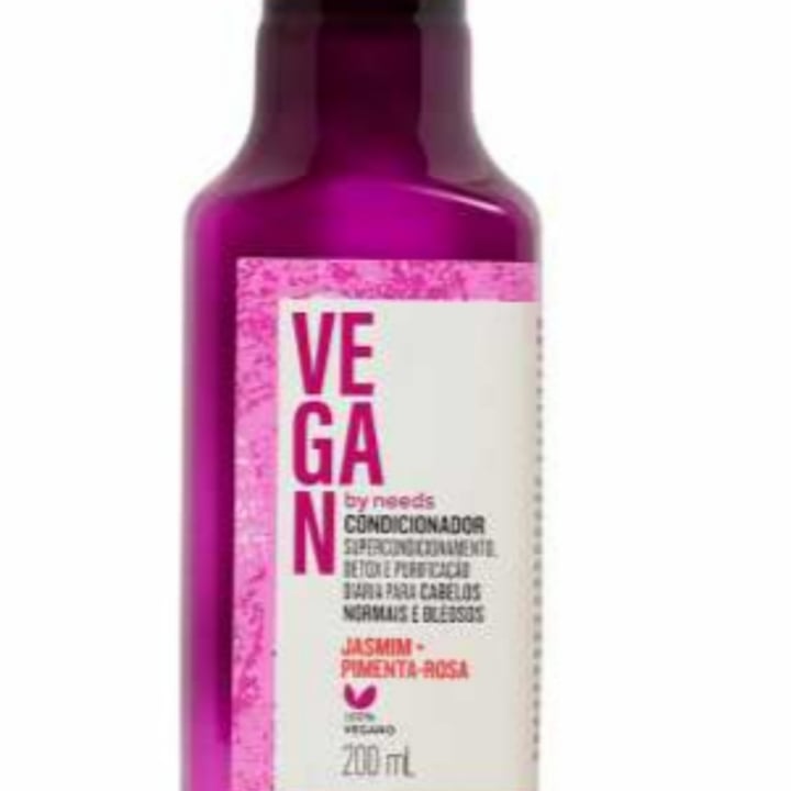 review photo of Vegan by Needs condicionador jasmin + pimenta rosa shared by @mizenatti on 06 May 2022 - review