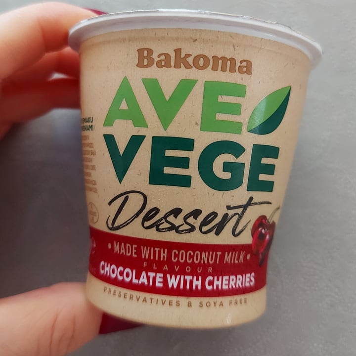 photo of Bakoma Ave Vege Chocolate and Cherry pudding shared by @heartofpearls on  19 Feb 2022 - review