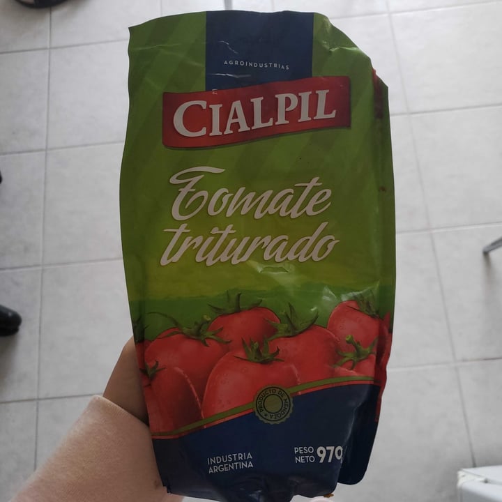 photo of Cialpil Salsa de tomate shared by @valenbarbato on  09 Jun 2021 - review