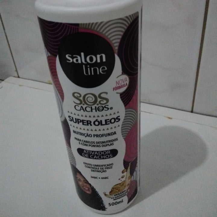 review photo of Salon line S.O.S Super Óleos Ativador De Cachos shared by @brunabsaldanha on 06 Feb 2023 - review