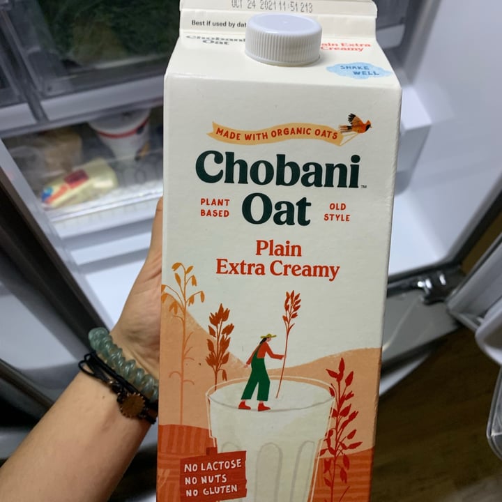 photo of Chobani Oat Milk - Plain Extra Creamy shared by @mya102 on  03 Aug 2021 - review
