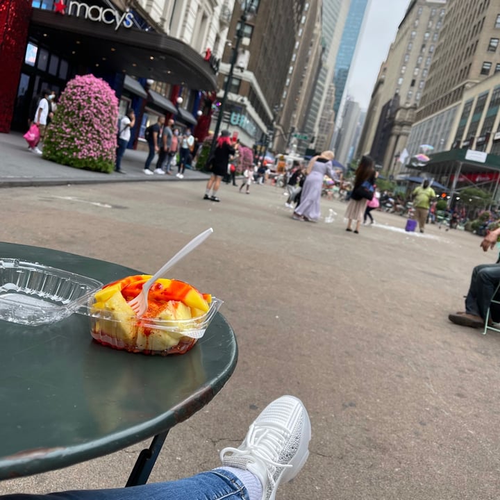 review photo of Chef Street Piña Y Mangos Con Chamoy shared by @ginahash on 26 Jul 2021 - review