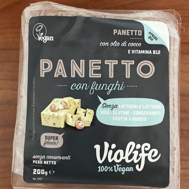 review photo of Violife Panetto con funghi shared by @robertar18 on 13 Dec 2021 - review