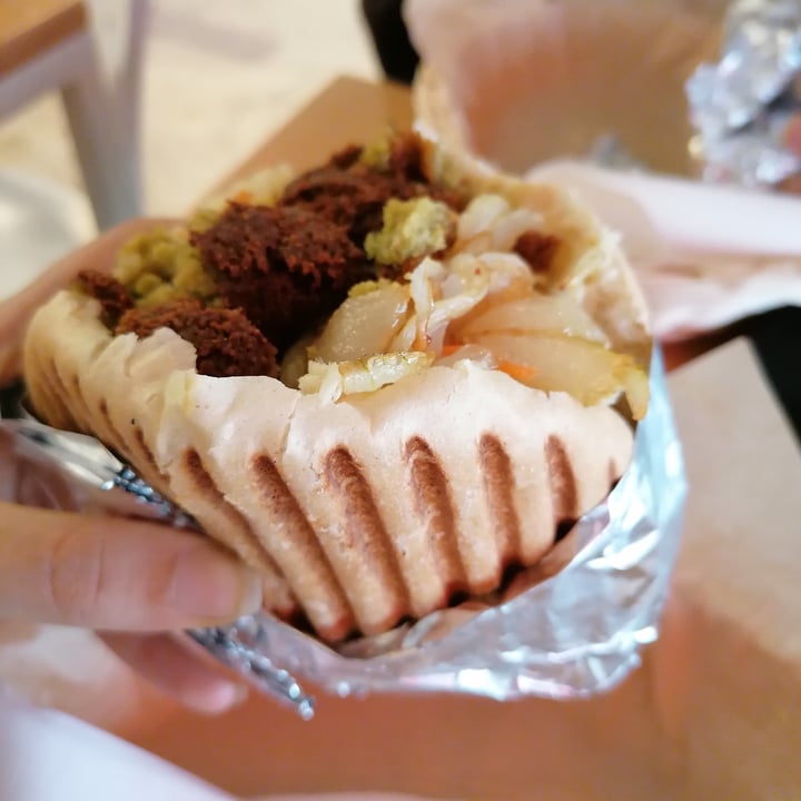 photo of NUN Taste of Middle East Panino Con Falafel E Melanzane Fritte shared by @athena111 on  26 Oct 2021 - review