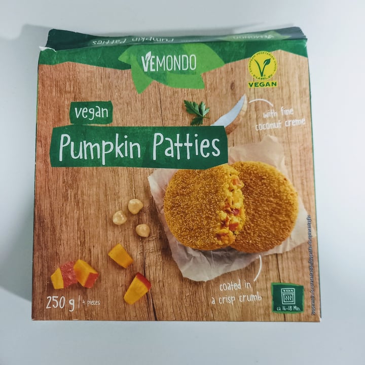 photo of Vemondo Pumpkin Patties shared by @c1audia on  30 Dec 2021 - review