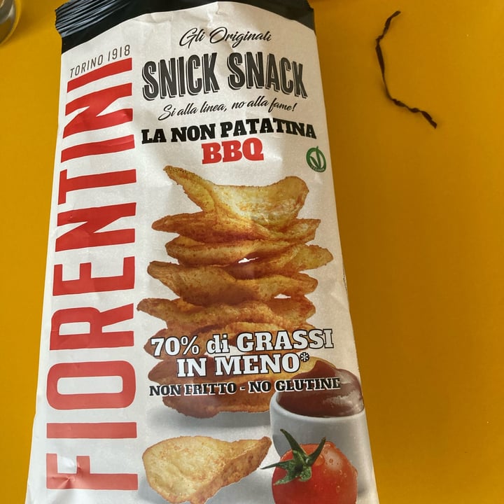 photo of Fiirentini snick snack La patatina non patatina bbq shared by @annaterr on  01 May 2022 - review