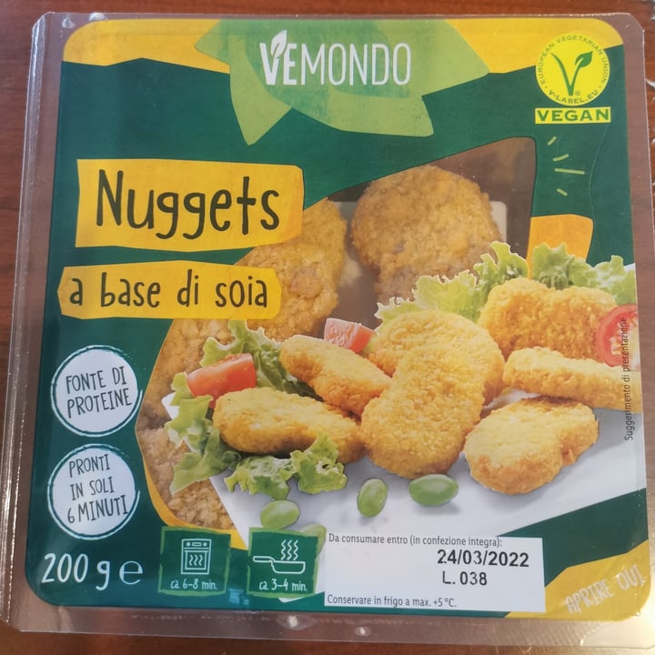 photo of Vemondo Nuggets a Base di Soia shared by @coriv on  16 Mar 2022 - review