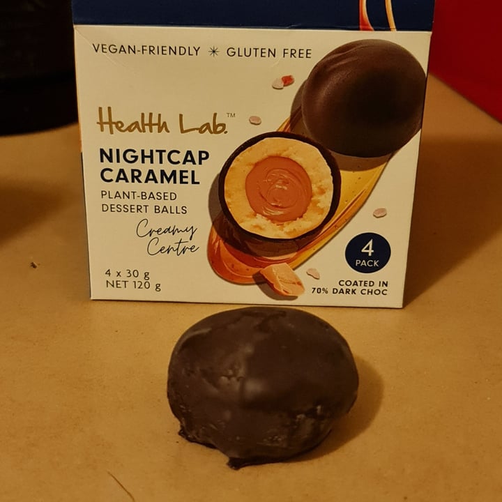 photo of Health Lab Nightcap caramel shared by @savetheworldwithkim on  23 Feb 2022 - review