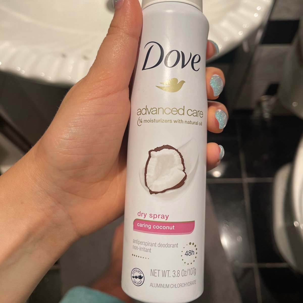 Dove Dry Spray Caring Coconut Review abillion