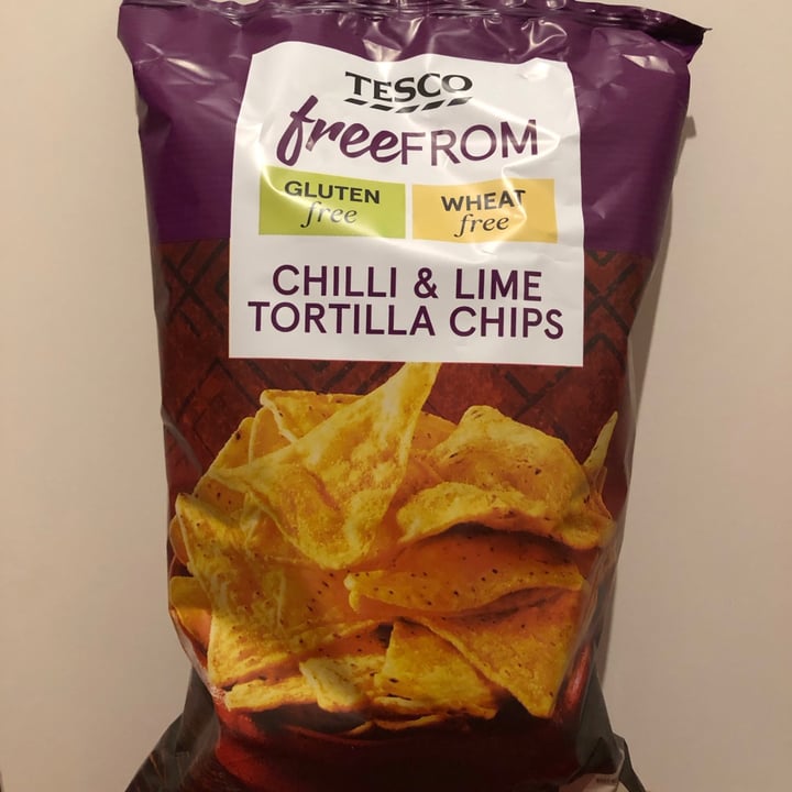 Tesco Chilli & Lime Tortilla Chips Review abillion