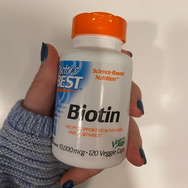 photo of Doctor's Best Biotina shared by @hellojess on  03 Apr 2022 - review