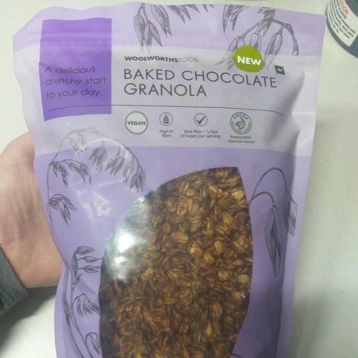 photo of Woolworths Food Baked Chocolate granola shared by @missrachelle on  24 Jan 2021 - review