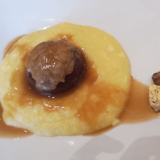 Photo of the dish “Polenta e fungo champignon”