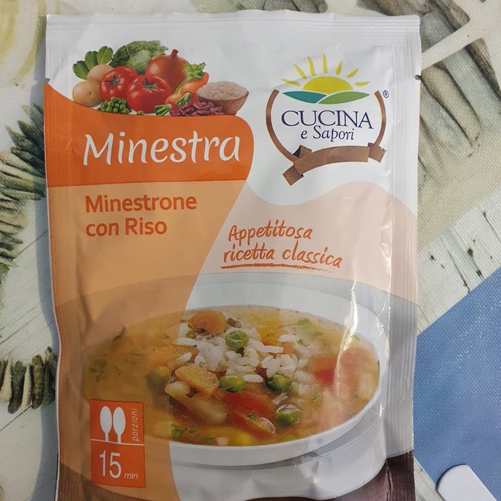 review photo of Cucina e sapori minestrone con riso shared by @animal-empathy on 18 Sep 2022 - review