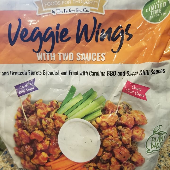 photo of Food for Thought Veggie Wings shared by @lsoman on  12 May 2022 - review