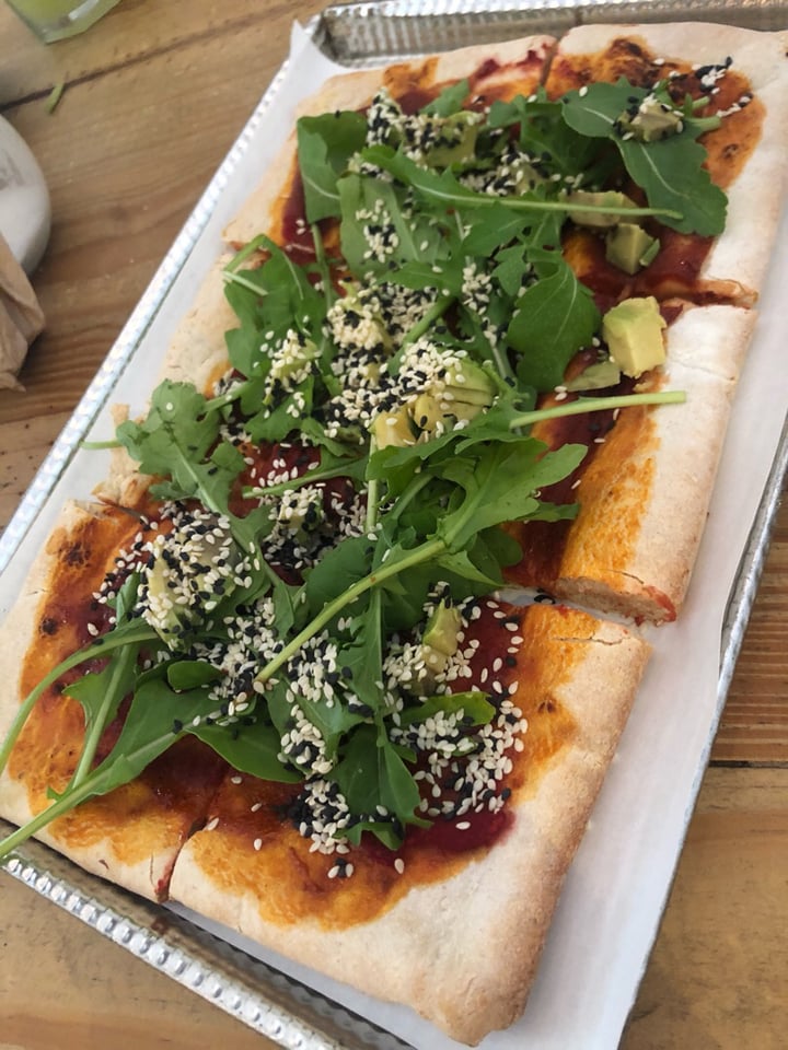 photo of OL'DAYS Coffee and Deli Vegan pizza shared by @ivettesos on  09 Mar 2020 - review