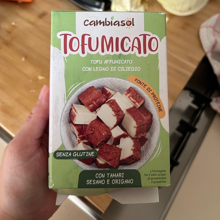 photo of Cambiasol Tofu affumicato shared by @julietvampire2 on  12 Jun 2022 - review