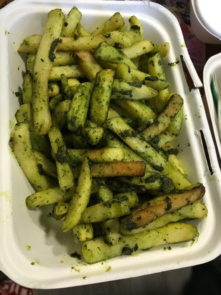 photo of Samphire Brasserie Pesto Fries shared by @laurenmitchell on  19 Apr 2020 - review