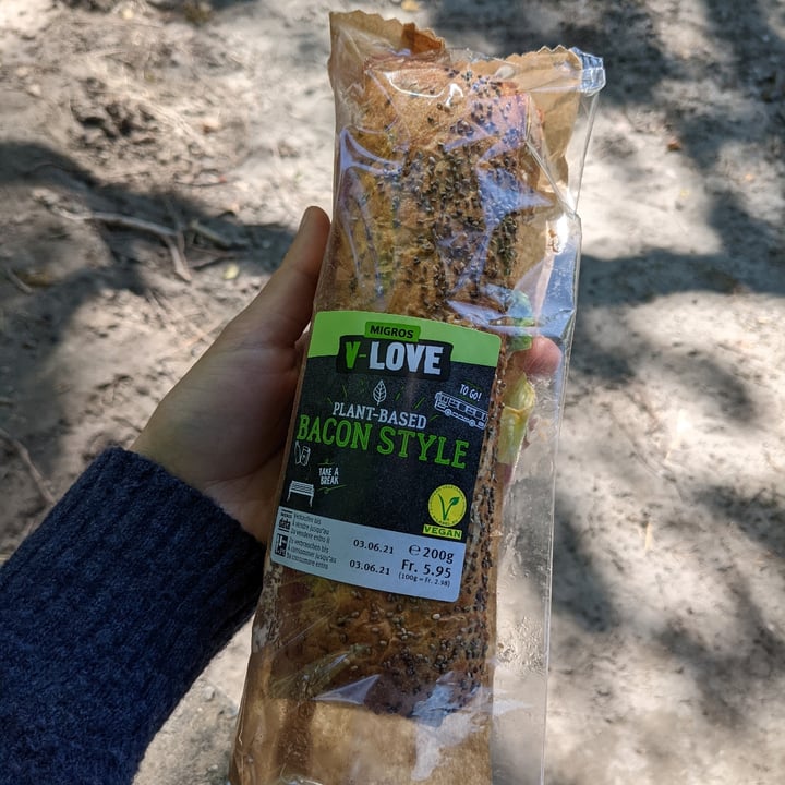 photo of Migros V-Love Bacon style shared by @lucie on  07 Jun 2021 - review