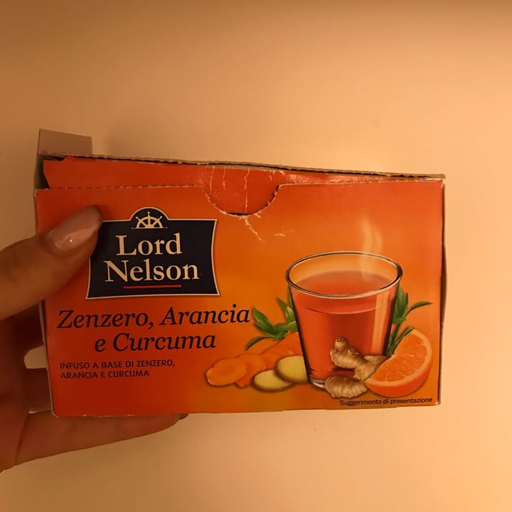 photo of Lord Nelson Infuso zenzero arancia e curcuma shared by @francineveg on  08 Dec 2021 - review