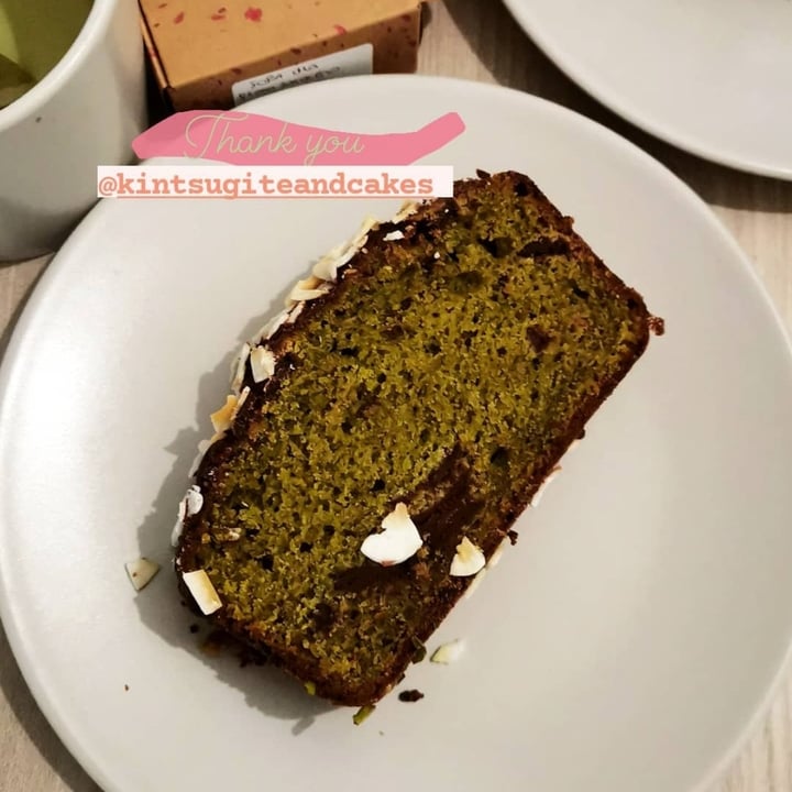 photo of Kintsugi tea&cakes Vegan Cake shared by @theghostofcarol on  27 Nov 2021 - review