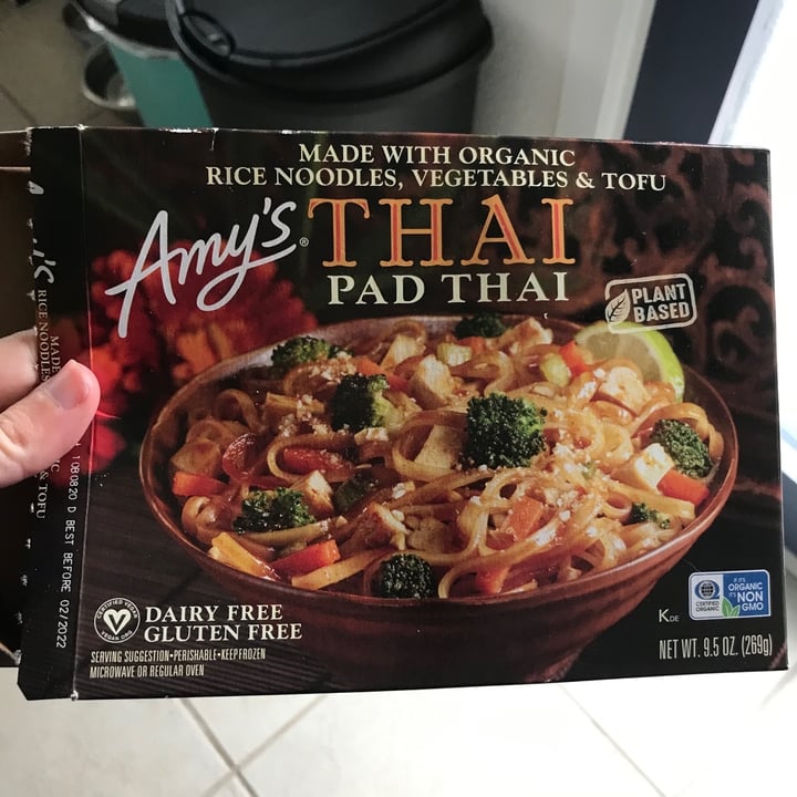 photo of Amy’s Thai Pad Thai shared by @curvycarbivore on  15 Mar 2020 - review