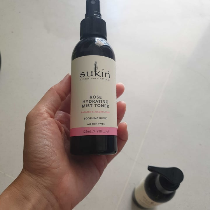 photo of Sukin Rose Hydrating Mist Toner shared by @joannachen on  17 Jun 2021 - review